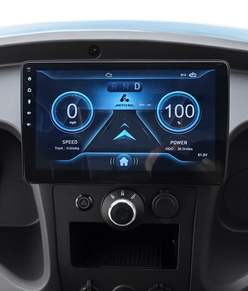 10.1-inch LCD touch screen